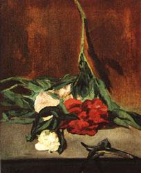 Edouard Manet Peony Stem and Shears oil painting picture